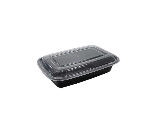 12oz / 16oz / 24oz / 28oz / 32oz / 38oz PLASTIC FOOD CONTAINER WITH LID(RECTANGULAR)