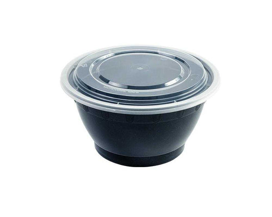 24oz / 32oz / 36oz / 38oz / 42oz / 48oz / 50oz PLASTIC BOWL WITH LID